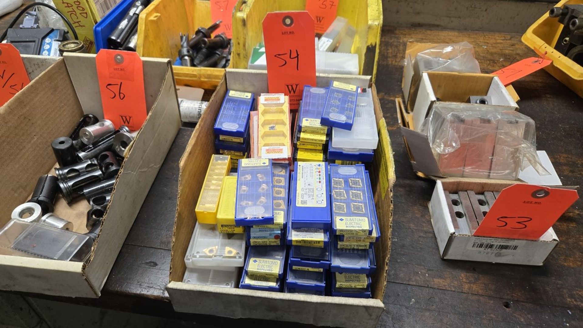 Lot - Assorted Carbide Inserts