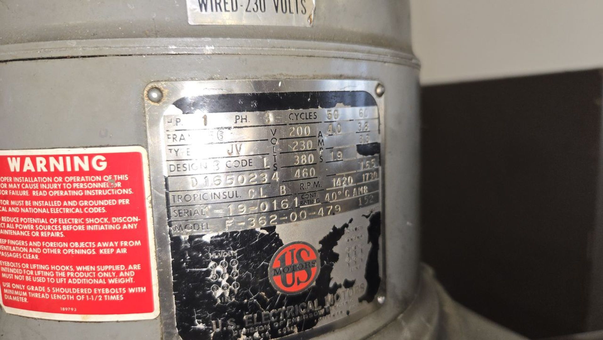 Bridgeport 1-HP Vertical Milling Machine, S/N: 12BR199677; with Heidenhain 2-Axis Digital Read- - Image 9 of 12