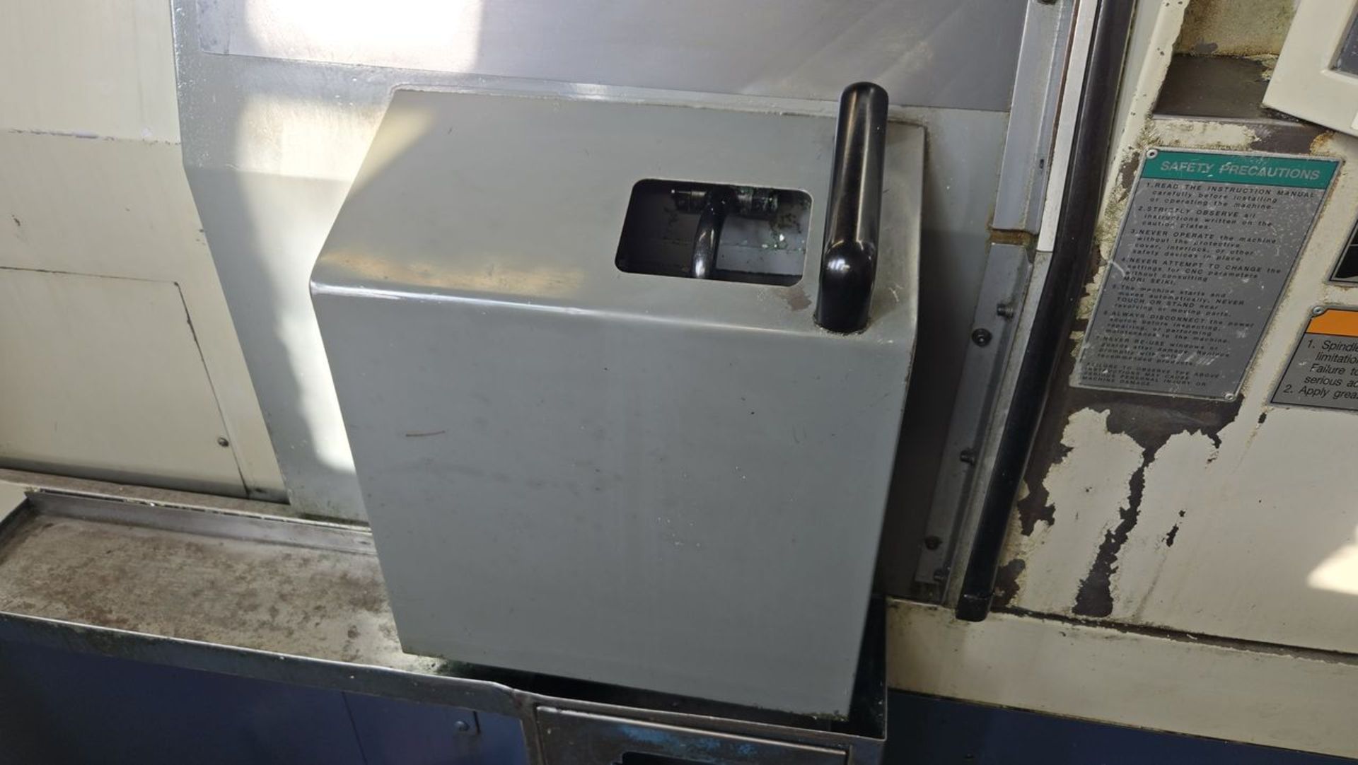 Mori Seiki Model SL-150SMC Twin Spindle CNC Lathe, S/N: 384 (1996); with Mori Seike MSC-518 CNC - Image 10 of 19