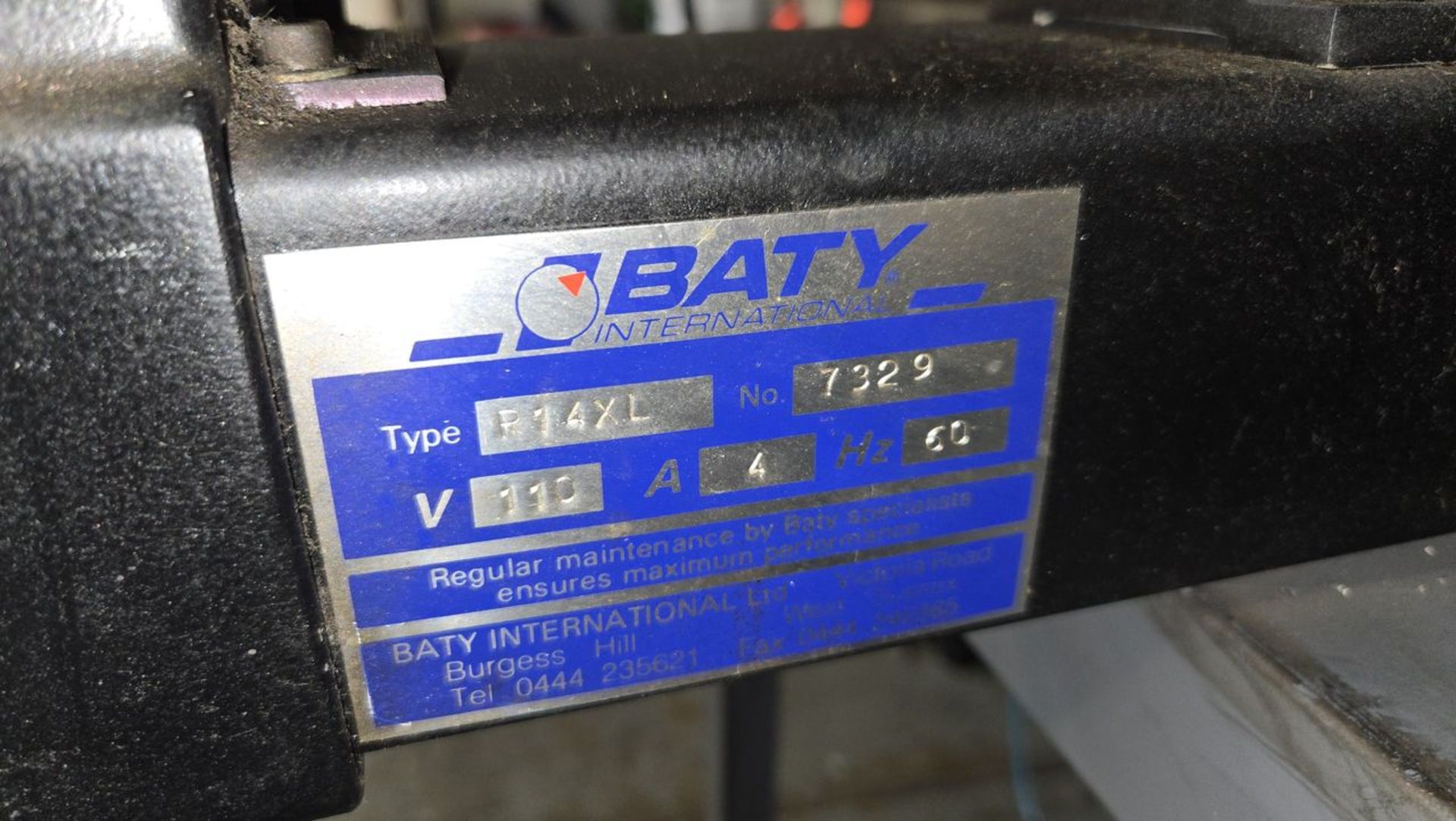 Baty International Type P14XL Gage Master Bench-Top Optical Comparator, S/N: 7329; with Baty GXL- - Image 6 of 7