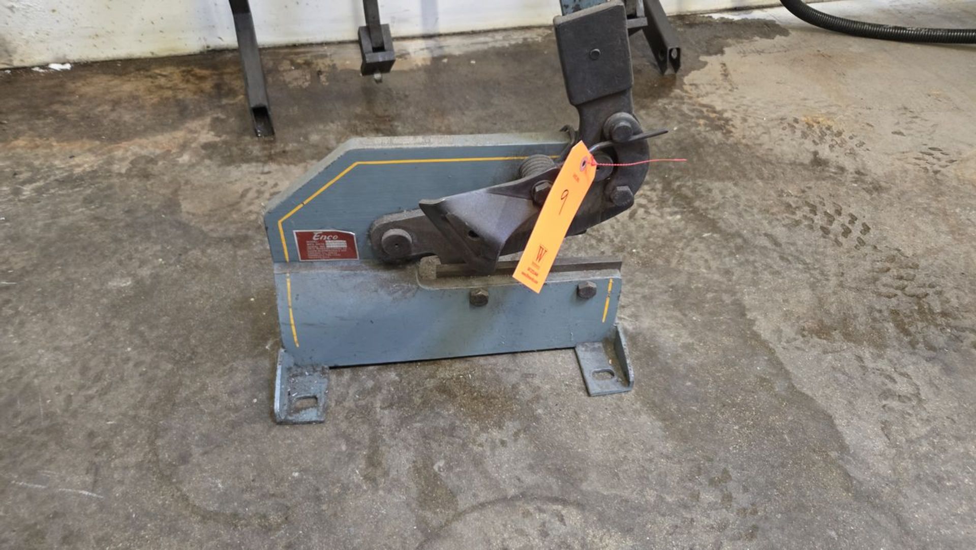 Enco Model 130 5715 Bench-Top Manual Shear, S/N: 5338220;