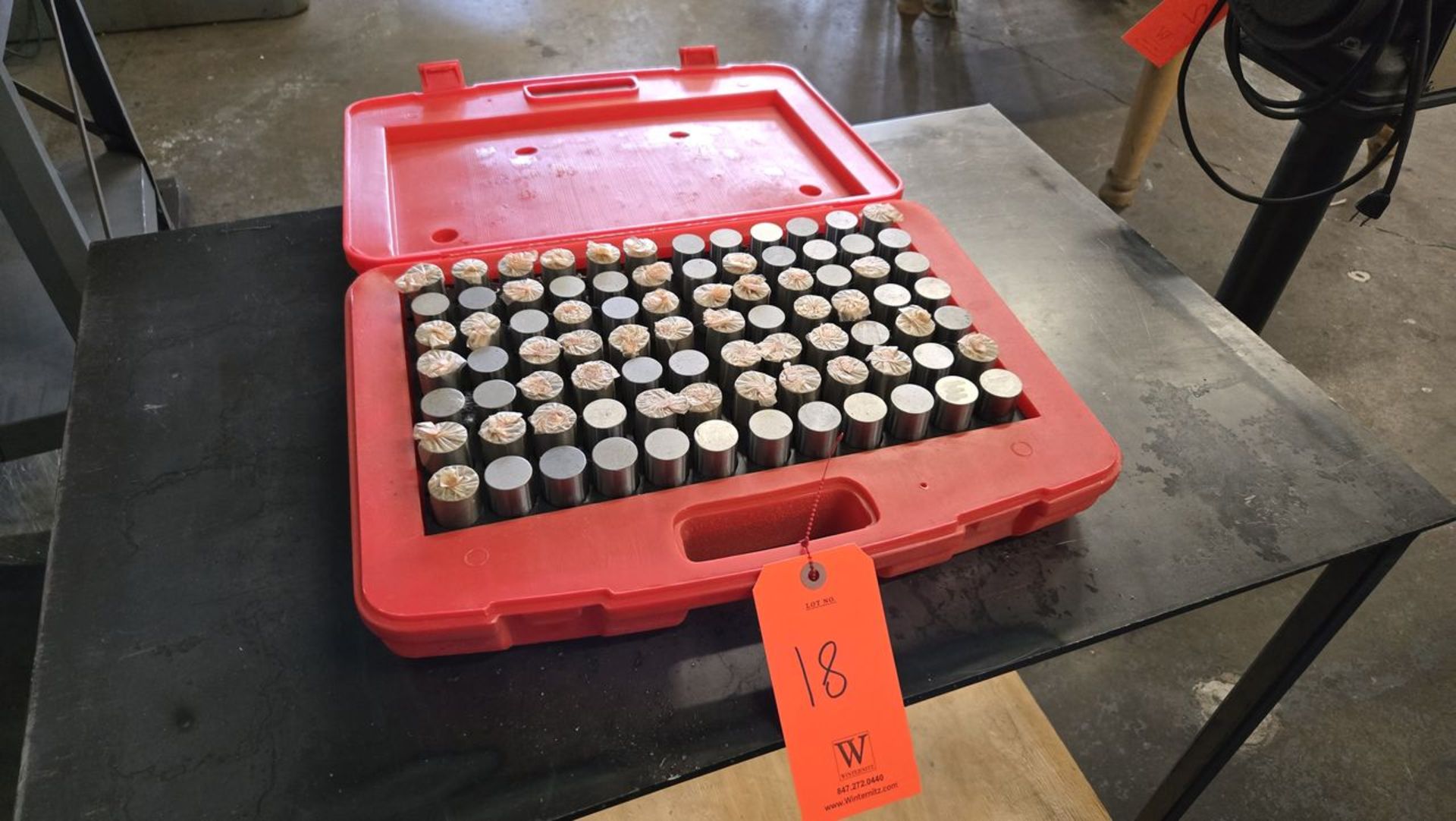 Lot - Shars M7 Minus Plug Gage Set; Size: 0.917 in. - 1.000 in., with Case