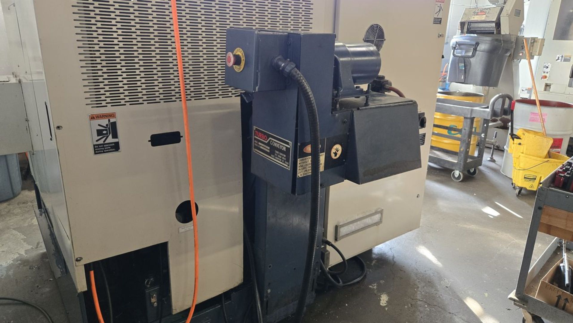 Mori Seiki Model SL-150SMC Twin Spindle CNC Lathe, S/N: 384 (1996); with Mori Seike MSC-518 CNC - Image 14 of 19