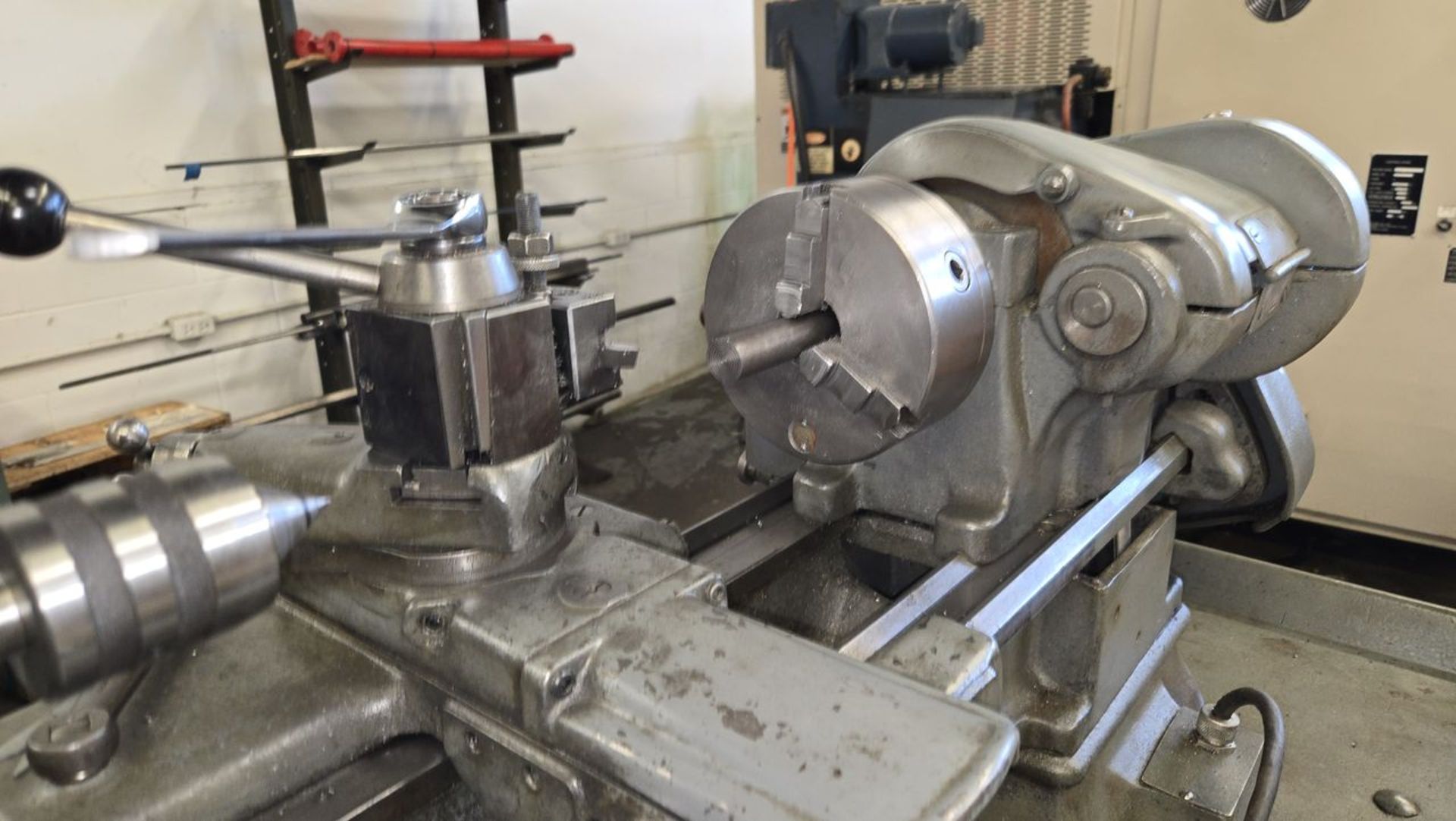 South Bend 10 in. Cat. No. 187-YN Quick Change Toolroom Gear Lathe, S/N: 128351; with 36 in. Bed - Image 4 of 12