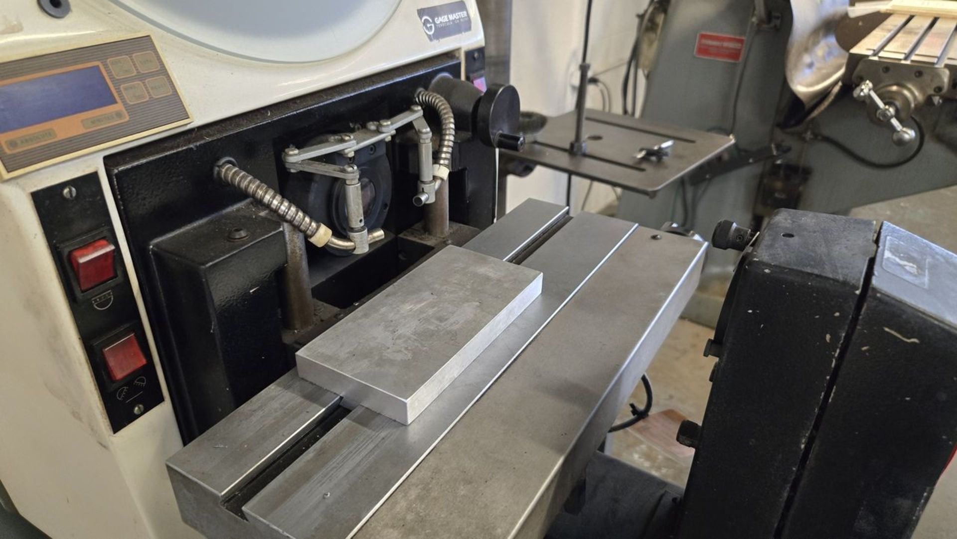 Baty International Type P14XL Gage Master Bench-Top Optical Comparator, S/N: 7329; with Baty GXL- - Image 5 of 7