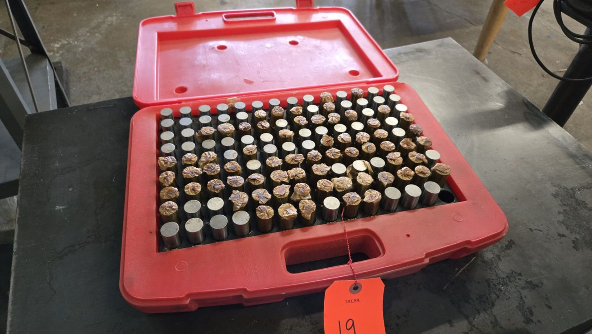 Lot - Shars M4 Minus Plug Gage Set; Size: 0.626 in. - 0.750 in., with Case