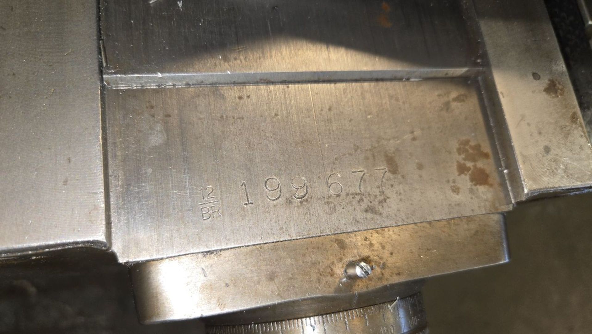 Bridgeport 1-HP Vertical Milling Machine, S/N: 12BR199677; with Heidenhain 2-Axis Digital Read- - Image 11 of 12