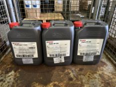 2 x 20 Litre Drums of Castrol Alpha SP230 Oil and 1 x 20 Litre Drum of Castrol Alphasyn T320 Oil