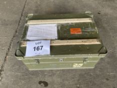 A1 Aluminium Zarges Type Stacking Waterproof Transit Case, MoD Reserve Stock