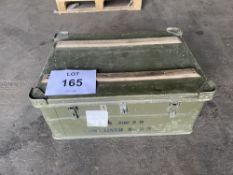 A1 Aluminium Zarges Type Stacking Waterproof Transit Case, MoD Reserve Stock