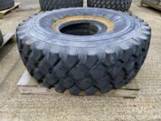Michelin 16.00R20 XZL tyre c/w run flat insert x 1