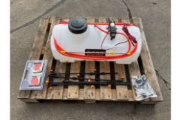 New Unused FLSP-15-038 50 Litre ATV Spot Sprayer, Lance, 12 Volt Pump, Attachments