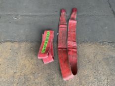 2 x Spanset 5 tonne lifting/recovery strops from MOD
