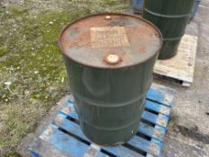 1x 200 Litre Drum of FUCHS OEP-80 Defence Standard Extreme Pressure Oil, unissued