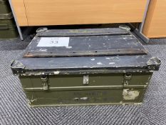 ALUMINIUM ZARGES TYPE WATERPROOF TRANSIT BOX FROM MOD