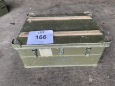 A1 Aluminium Zarges Type Stacking Waterproof Transit Case, MoD Reserve Stock