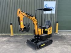You are bidding on a new and unused 1020 kg mini crawler excavator JPC HT12, manufactured in 2024.