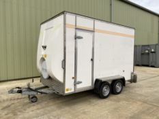 Bateson box trailer c/w rear ramp