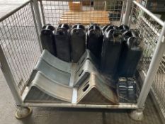 8 x 5 Gall Water Cans / 8 x HD Wheel Chocks from MOD