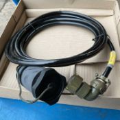 New and unissued NATO trailer lights lead and plug