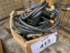 5x New Unissued Land Rover etc Trailer Lighting Connector and Cable