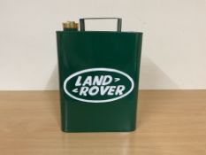 1 x New Land Rover 1 Gallon Fuel/Oil Can C/w Brass Cap