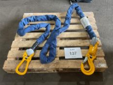 1 x New and unissued 5 Tonne Helicopter Lifting strop (HUSLE) Single Leg 5.5Mtr.