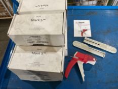 8 x Brand new unused Devcon Mk 5 TM Gun System Mixing/Applicator from MOD Reserve Stocks