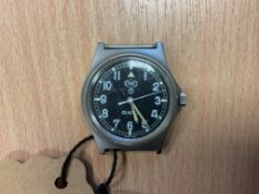 CWC Rare 0552 Royal Marines / Navy Service Watch, Nato Markings, Date 1990 - Gulf War 1