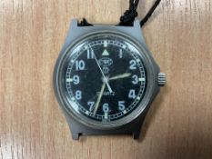 CWC 0552 Royal Marines/Navy Service Watch, Nato Marks, Date 1988