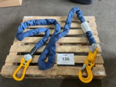 1 x New and unissued 5 Tonne Helicopter Lifting strop (HUSLE) Single Leg 5.5Mtr