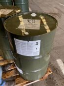 1 x 205Ltr drum of AL-39 Vehicle Anti Freeze/Coolant MOD Reserve Stock