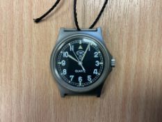 CWC W10 British Army Service Watch, Nato Markings, Date 1998, Unissued Condition