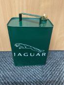 Jaguar Hand Painted 1 Gallon Oil / fuel can with brass cap