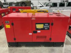 New Unissued 2023 GF 3 -60 60 KVA Diesel Generator 400/230 Volt 50 CPS 3 Phase and Single Phase.