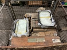 10 x Unissued NOS Alvis Saracen / Saladin Drivers Windscreens, in Original Packing