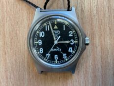 CWC W10 British Army Service Watch, Water Resistant to 5ATM, Nato Marks, Date 2005