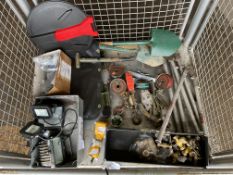 1x Stillage of Tools, Straps, Snatch Blocks, etc