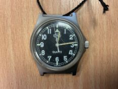 CWC Rare 0552 Royal Marines / Navy Service Watch, Nato Markings, Date 1989