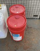 2 x 25 Litre Drum of Aero shell Jet Engine Turbine Oil For Helicopters Etc From MOD Reserve Stock