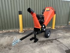 New & Unused, Armstrong DR-GS-15H Pro Electric Start Petrol Wood Chipper