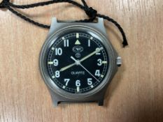 V.V Rare Unissued CWC Fat Boy British Army Service Watch, Nato Marks, Date 1982, Falklands War