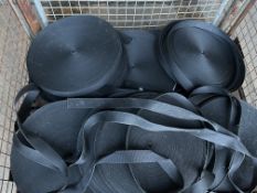 12 Rolls of Webbing Straps - 4.5cm wide