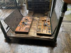 2x BSF Tap & Die Sets from MOD, Date 1946, in Transit Case