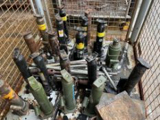 25x 4 Tonne - 12 Tonne Hydraulic Jacks, Braces Pads etc from MOD