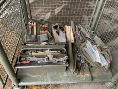 1x Stillage of Tool Kits, Tool Box from MOD, Some Unissued