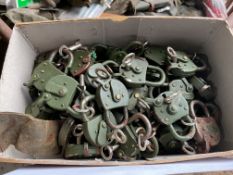 52x Padlocks from MOD