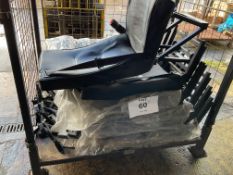 1x Stillage of Vehicle Seats c/w Seat Belts