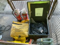 1x Stillage Zarge Box, Chemical / Oil Spill Kit Etc