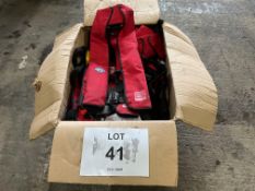 1x Box of 12x Crew Saver 150N Life Jackets from UK Fire & Rescue